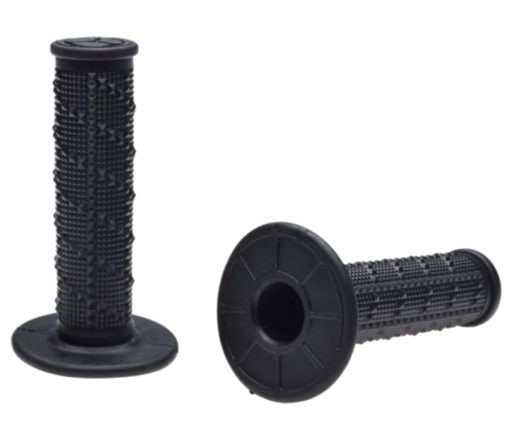 Rukoväte na riadidlá Cross Enduro Pit Bike Rubber Black 22 / 24,5 - 119 mm