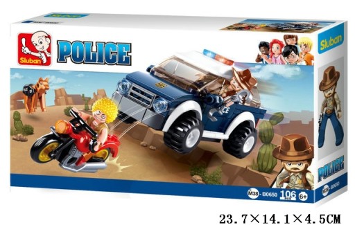 BLOCKI SLUBAN POLICAJNÁ CHASE POLICEJNÁ 106 EL.