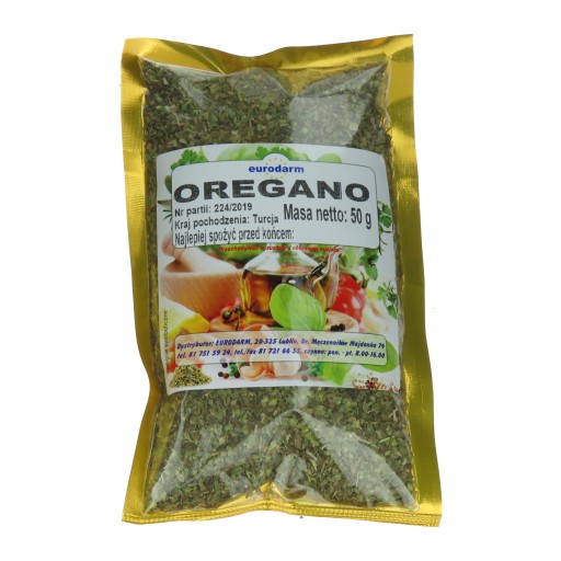 SUŠENÉ OREGANO 50 G VYSOKÁ KVALITA