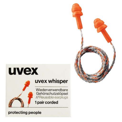 Štuple do uší Uvex Whisper Minibox - 1 pár