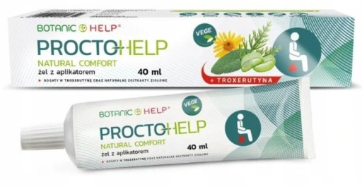 PROCTOHELP GEL kŕčové žily konečníka HEMOROIDY