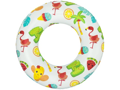 plavecký kruh 61 cm s potlačou TROPIC nafukovací