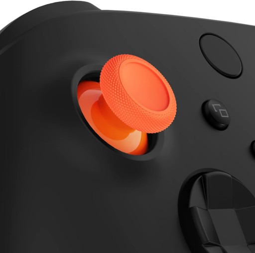 ANALÓGOVÝ OVLÁDAČ MUSHROOM KNOB PRE XBOX ONE PAD ORANŽOVÝ
