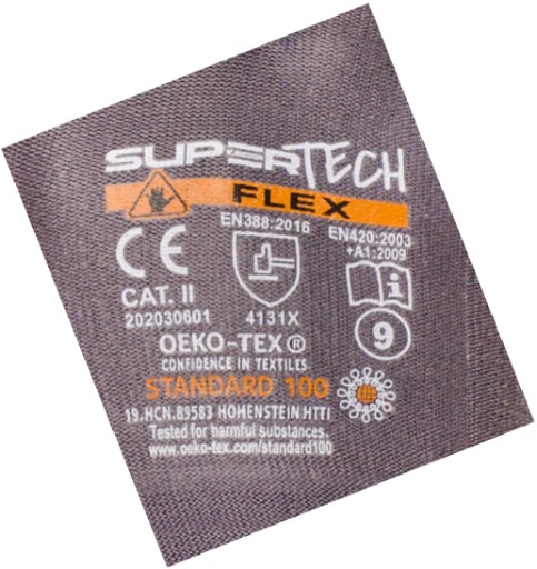 PRACOVNÉ RUKAVICE SILNÉ NITRILOVÉ POVRCOVANÉ NITRILOVOU PENOU SUPERTECH FIX