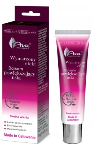 AVA Dream Effect balzam na pery čerešňový 10 g