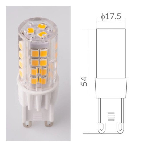 G9 LED žiarovka 5W 450lm Ecolight Warm Color