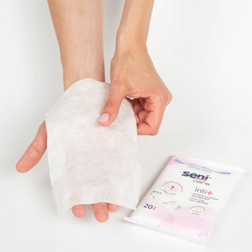 Seni Inti+ obrúsky na intímnu hygienu 20 ks.