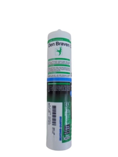 Sanitárny silikón HNEDÝ Den Braven 280 ml