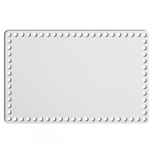 biely základný košík dno 22x34cm HDF obdĺžnik