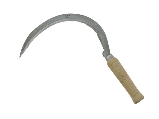 Kosák kosák 30cm ZÚBKOVANÁ ručná záhradná kosa