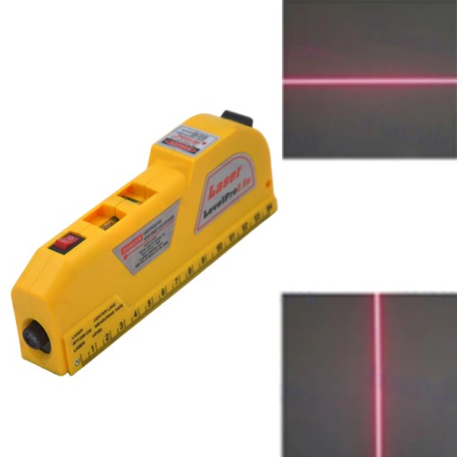 LASEROVÁ HLADINA S MERANÍM 250 cm LED LASER
