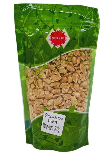 Polovičky arašidov solené 300 g - Orfamak