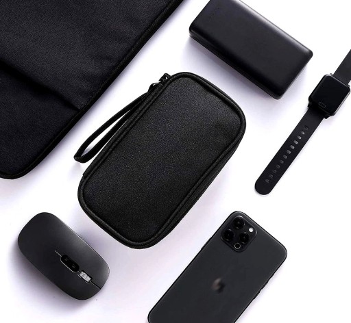 Cestovný organizér usb káble taška nabíjačka puzdro