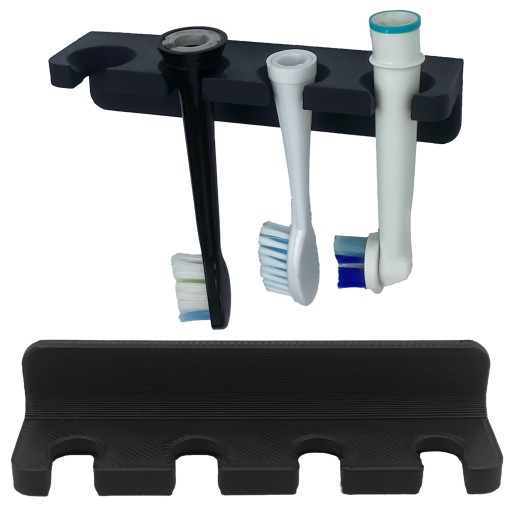 Vešiak na 4 hlavice zubnej kefky Oral-B
