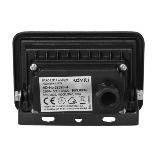 LED reflektor 10W 800lm IP65 4000K FARDO ORNO