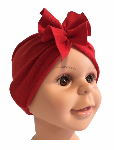 Dievčenská čelenka s turbanom, šedá a mix farieb