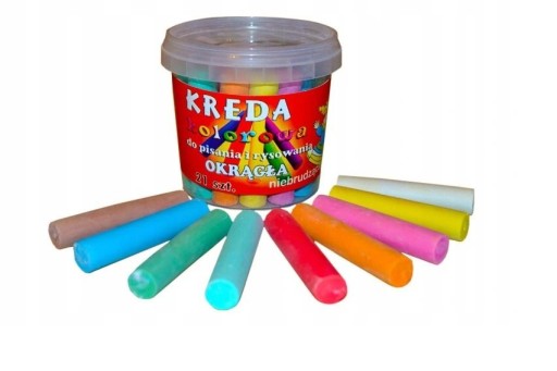 PADRAW BLACKBOARD CHALK VO VEDRE 21 kusov mar-bor