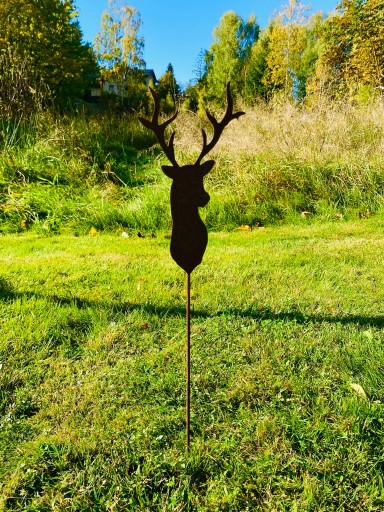 Deer Deer GARDEN dekorácia dekorácia Holidays Garden Style kvetináč 16cm + tyč
