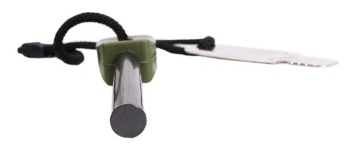 Horčíkový vojenský turistický štartér Mil-Tec survival veľký kľúč