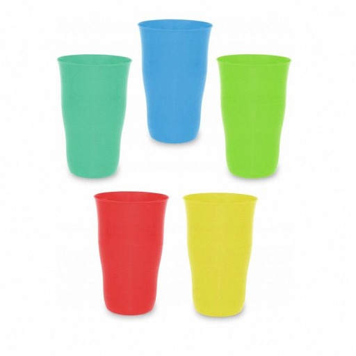 OPÄTOVNE POUŽITEĽNÝ PLASTOVÝ POHÁR MODRÁ 350 ML 1KS