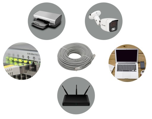 LAN KÁBEL RJ45 UTP ETHERNET ROUTER 15M