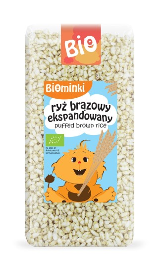 BIO EXPANDOVANÁ HNEDÁ RYŽA 75 g - BIOMINKI