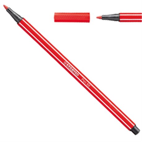 Fixka Stabilo Pen 68, karmínová 68/48