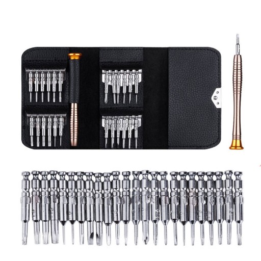 DRAHÉ SADA SERVISNÉHO NÁRADIA 25V1 TORX SKRUTKOVAČE GSM KUFRE