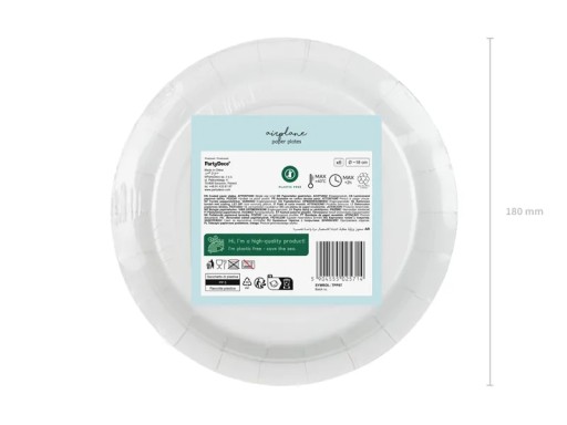 NARODENINOVÉ TANIERE PAPIEROVÉ LIETADLO LIETADLO NARODENINOVÉ TANIERE 18cm 6ks