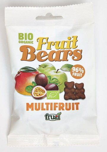 MNOHOOVOCNÉ ŽELÉ (MEDVEĎ) BEZ PRIDANÉHO CUKRU, BEZLEPKU, BIO 50 g