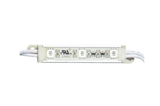 LED MODUL 0,72W / 3x5050SMD / 12VDC / modrá farba vodeodolná IP65