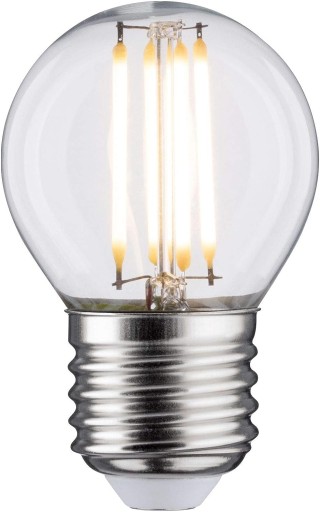 LED žiarovka E27 Filament 6W Edison Decorative G45 dekoračná teplá biela