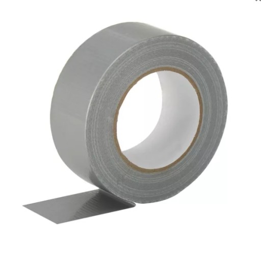 Strieborná opravná páska na inštaláciu, 48mm/10m