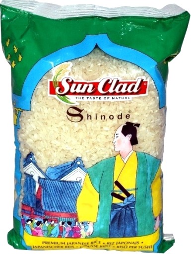 Japonská Shinode Sushi Ryža 1kg Premium Sun Clad