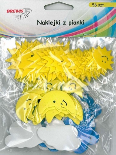 DEKORATÍVNE PENOVÉ NÁLEPKY S POČASÍM POTIAHOM