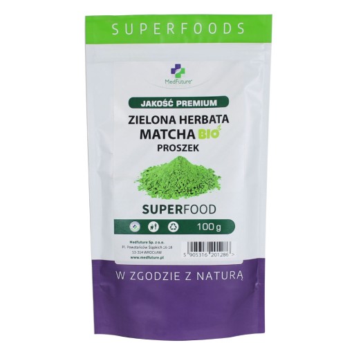 BIO zelený čaj MATCHA - prášok 100 g