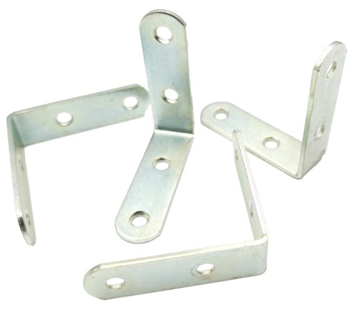 Montážny uholník nábytku 50x50x15 mm z pozinkovanej ocele