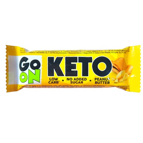GO ON KETO BAR ARAŠIDOVÉ MASLO 50 g