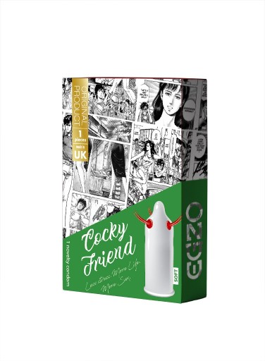 EGZO Cocky Friend kondóm s výstupkami
