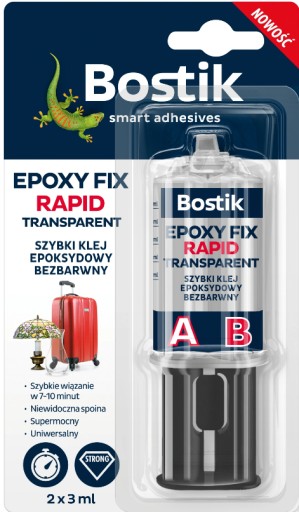 Bostik EpoxyFix Rapid Epoxidové lepidlo 2x3ml