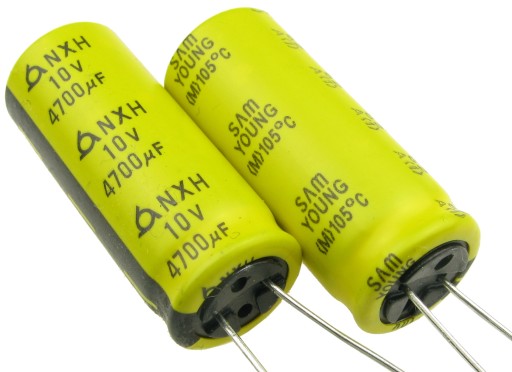 Elektrolytický kondenzátor 4700uF/10V LOW ESR SamYoung NXH /4149