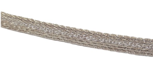 Ploché pocínované medené opletenie 5x1mm 5mm pre reproduktory CarAudio