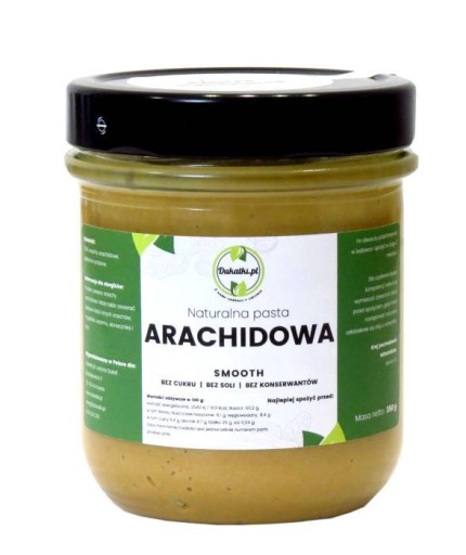 Arašidová pasta hladká 350g Dukatki