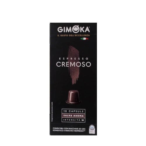 Kávové kapsuly Gimoka Cremoso Nespresso 10 ks.
