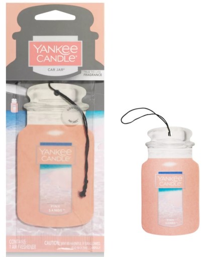 YANKEE CANDLE VÔŇA DO AUTO RUŽOVÉ PIESKY x1