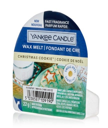 Vosk s vôňou na vianočné sušienky Yankee Candle