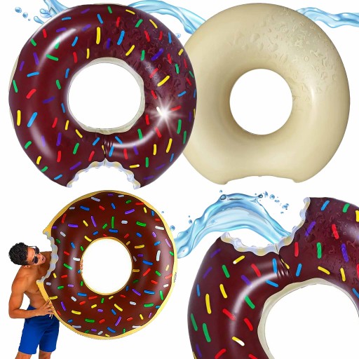 DONUT NAFUKOVACIE KOLESO NA PLÁVANIE, MATRAC DONUT XL