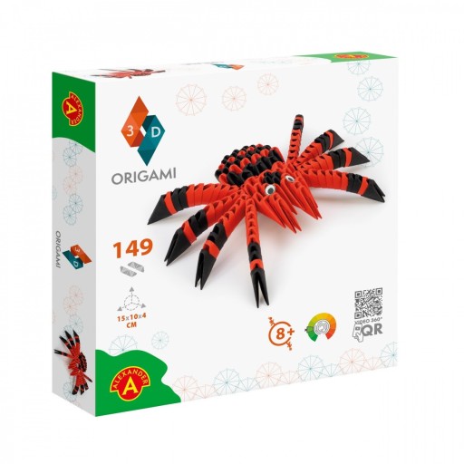 3D origami - pavúk ALEX