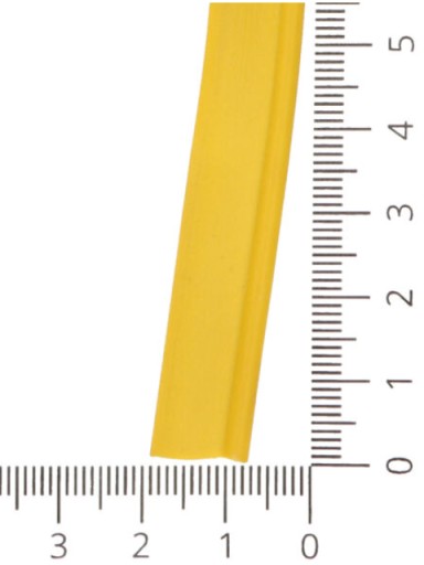 POTRUBKA BIZA KEDRA PVC PÁSKA - ŽLTÁ