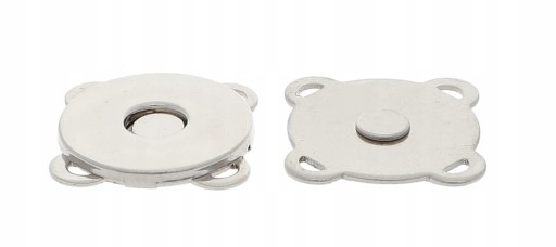Magnetické zapínanie na kabelku 18 mm Nikel